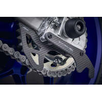 Evotech Performance Carbon Fibre Toe Guard - GP Style Paddock Stand Plates To Suit Yamaha YZF-R7 (2022 - Onwards)