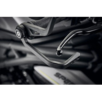 Evotech Performance Brake And Clutch Lever Protector Kit (Bar End Mirror Version) To Suit Triumph Street Triple 765 RS (2023 - Onwards)