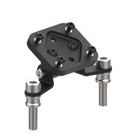 Evotech Performance Garmin Handlebar Clamp Sat Nav Mount To Suit Triumph Tiger 1200 GT Explorer (2022 - Onwards)