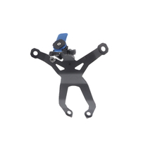 Evotech Performance Quad Lock Compatible Sat Nav Mount To Suit Ducati Multistrada V4 S Sport (2021 - Onwards)