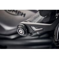 Evotech Performance Handlebar End Weights To Suit Triumph Bobber Black (2017 - Onwards) - Bar End Mirror Version