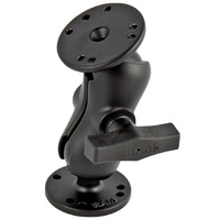 RAM-101U-B :: RAM Universal Double Ball Mount With Two Round Plates