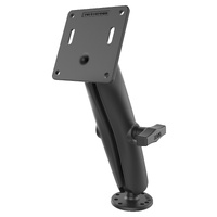 RAM-101U-D-2461 :: RAM Double Ball Mount with 75x75mm VESA Plate - C Size Long