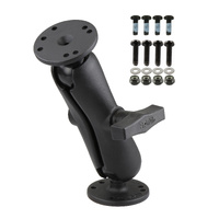 RAM-101U-ZE1 :: RAM Flat Surface Mount for Zebra Printer Docks