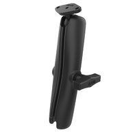 RAM-103-D-238U :: RAM Double Socket Arm with Diamond Ball Plate