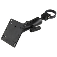 RAM-108B-246U :: RAM Strap Hose Clamp Mount with 100x100mm VESA Plate