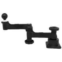 RAM-109H-1BU :: RAM Horizontal 12" Swing Arm Mount with Ball