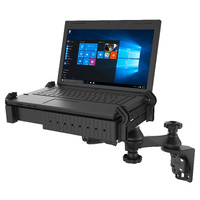 RAM Tough-Tray™ Laptop Holder with Vertical Swing Arm Mount