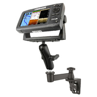 RAM-109V-2U :: RAM Vertical Swing Arm with Double Ball Mount