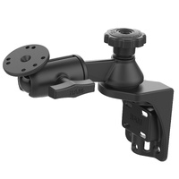 RAM-109V-3U :: RAM Vertical 6" Swing Arm Mount with Marine Electronics Ball Adapter