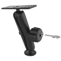 RAM-111U-DL :: RAM Universal Marine Electronic Mount with Key Lock Knob
