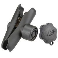 RAM-201-S-KEY5U :: RAM Double Socket Arm with RAM Pin-Lock™ 5-Pin Security Knob