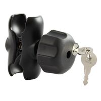 RAM-201U-BL :: UNPKG RAM DBL SOCKET ARM C BALL B LOCK