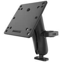 RAM-202-12-246U :: RAM Double Ball Mount with 1" x 2" Base and 100x100mm VESA Plate
