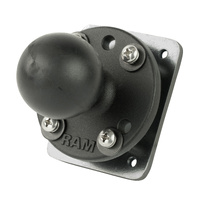 RAM-202-225-2U :: RAM Drill-Down Dashboard Ball Base with Backing Plate - C Size