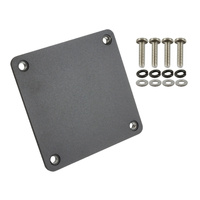 RAM-202-3636BU :: RAM 3.6" x 3.6" Backing Plate with Hardware