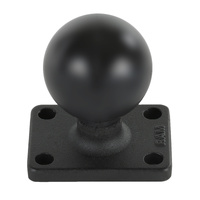 RAM-202U-152 :: RAM Ball Base with 1" x 1.5" 4-Hole Pattern - C Size