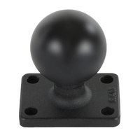 RAM-202U-1525 :: RAM Ball Base with 1" x 2" 4-Hole Pattern - C Size