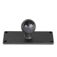 RAM-202U-25 :: RAM Ball Base with 1.5" x 4.5" 4-Hole Pattern - C Size