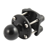 RAM-220U :: RAM Half Rail Clamp Ball Base for 1"-1.25" Rails