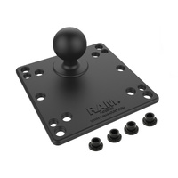 RAM-246U :: RAM 100x100mm VESA Plate with Ball - C Size