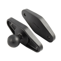 RAM-247U-4NH :: RAM Square Post Clamp Base for Posts up to 4" Wide Without Hardware