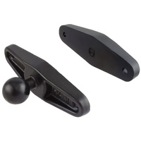 RAM-247U-5NH :: RAM Square Post Clamp Base for Posts up to 5" Wide Without Hardware