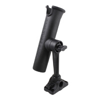 RAM-301-BMP :: RAM Tube™ Fishing Rod Holder with Bulkhead/Flat Base
