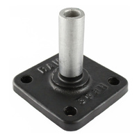 RAM-304B-HP :: RAM Horizontal Mounting Base with 1/2" NPT Post