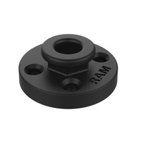 RAM-324-OFU :: RAM Round Base Adapter with Aluminum Octagon Button