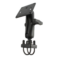 RAM-334U :: RAM Double U-Bolt Mount with 75x75mm VESA Plate for 1" - 1.25" Rails