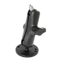 RAM Drill-Down Double Ball Mount with 1/4"-20 Stud - B Size Medium