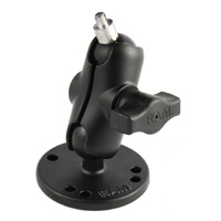 RAM Drill-Down Double Ball Mount with 1/4"-20 Stud - B Size Short