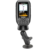 RAM-B-101-G4 :: RAM Double Ball Mount with Hardware for Garmin Striker + More
