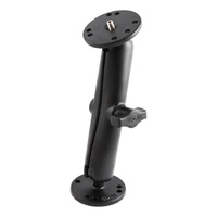 RAM Double Ball Mount with 1/4"-20 Male Thread - B Size Long