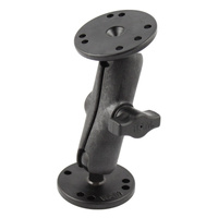 RAM-B-101U-CIP1 :: RAM Double Ball Mount with Composite Arm and Metal Round Plates