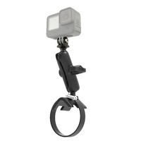 RAM Strap Clamp Mount with Universal Action Camera Adapter