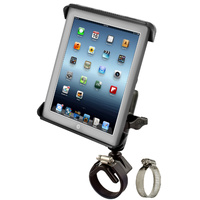 RAM Tab-Tite™ Mount with Strap Hose Clamp Base for iPad Gen 1-4 + More