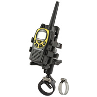 RAM-B-108-UN4 :: RAM Finger-Grip™ Universal Mount with Strap Hose Clamp Base