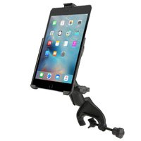 RAM EZ-Roll'r™ Cradle with Yoke Clamp Mount for Apple iPad mini 4 & 5