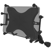 RAM X-Grip Mount with Yoke Clamp Base for 9"-11" Tablets