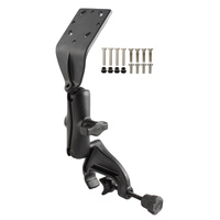 RAM Double Ball Yoke Mount with Angled Plate & Garmin Mounting Hardware