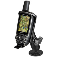 RAM Drill-Down Mount for Garmin GPSMAP 62 & 64 Series - Aluminum