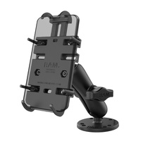 RAM Quick-Grip™ Spring-Loaded Phone Mount with Drill-Down Base