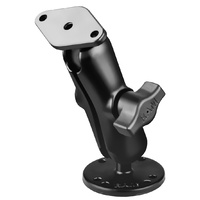 RAM-B-138U :: RAM Double Ball Drill-Down Mount with Diamond Plate
