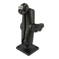 RAM-B-140-375U :: RAM Drill-Down Double Ball Mount with Flat Panel Adapter