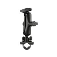 RAM-B-149U :: RAM Handlebar U-Bolt Double Ball Mount