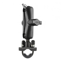 RAM U-Bolt Double Ball Mount with 1/4"-20 Threaded Stud - B Size Medium