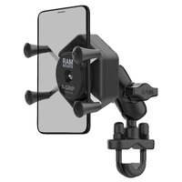 RAM X-Grip Phone Mount with Vibe-Safe™ & U-Bolt Base - Short