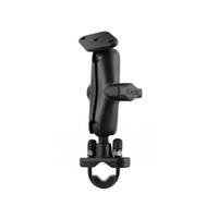 RAM-B-149ZU :: RAM Handlebar U-Bolt Double Ball Mount
